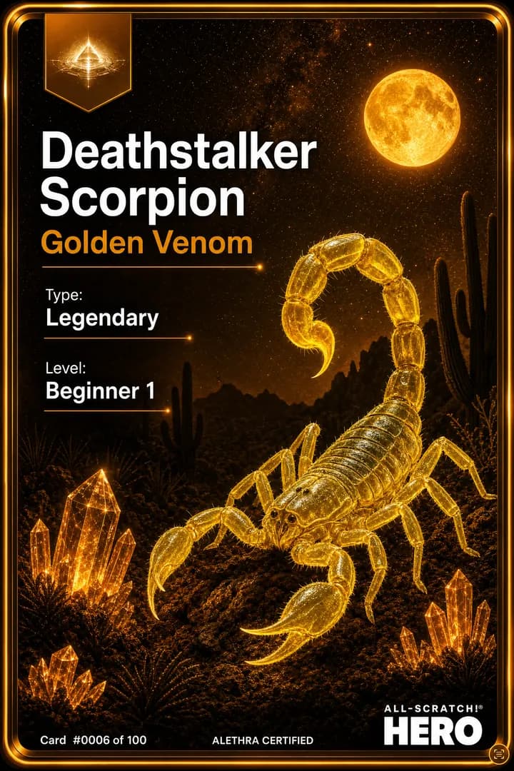 Deathstalker Scorpion