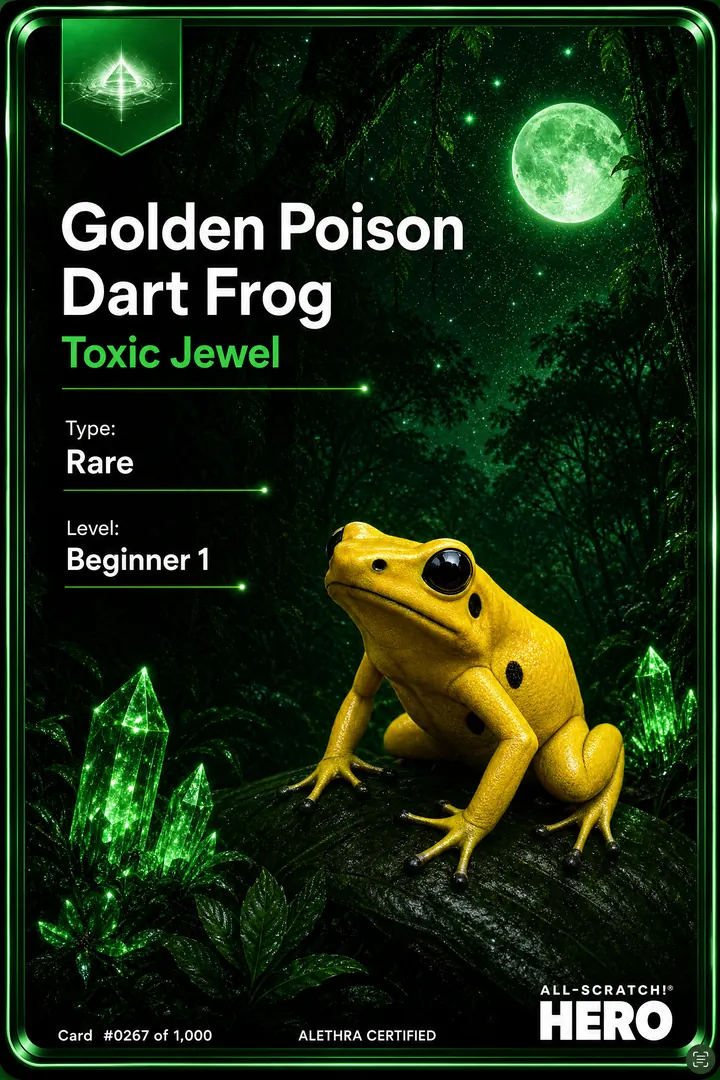 Golden Poison Dart Frog